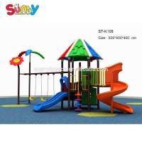 2018 kids park slide playground for preschool