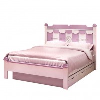 Hot Selling Wooder Children Beds Kids Beds for Girls Princess Bedroom Furniture